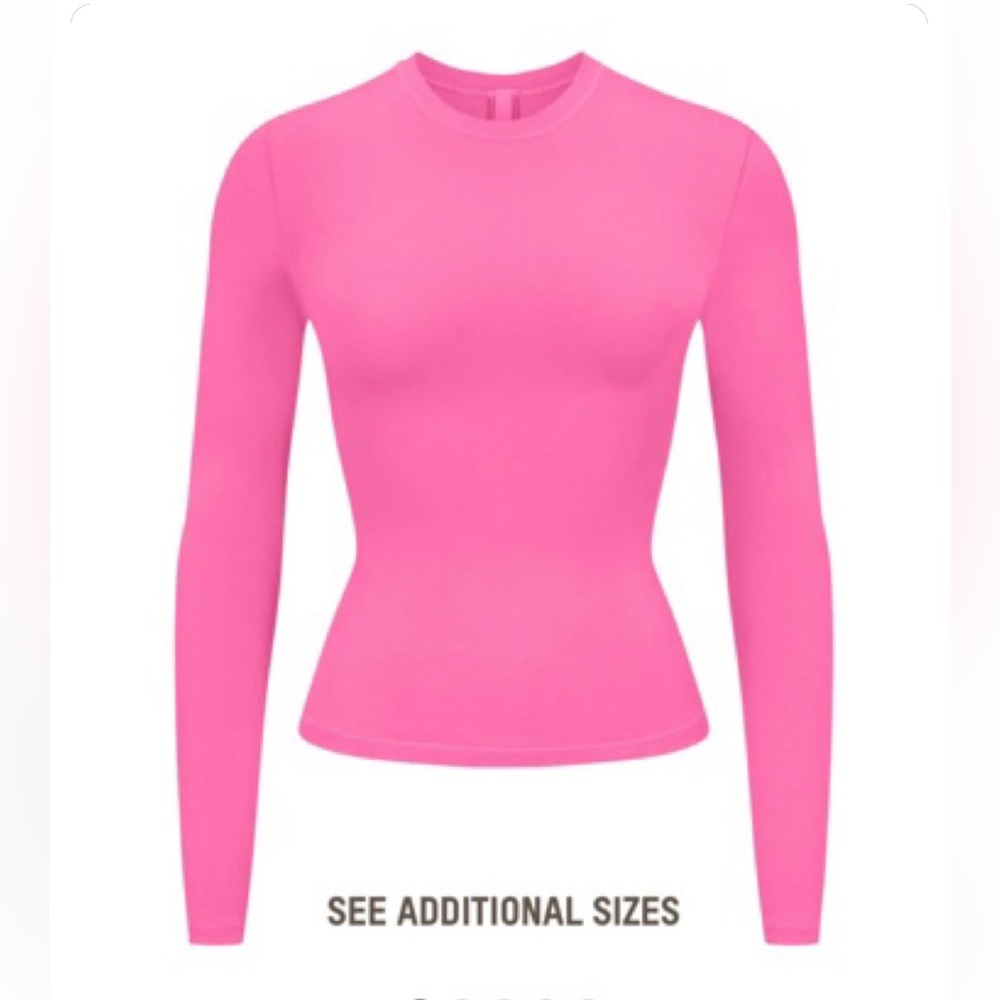 NWT Skims Cotton Jersey Long Sleeve